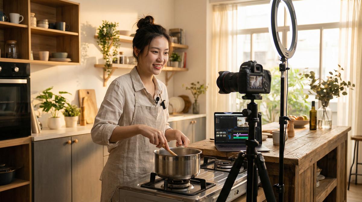 萝莉岛VLOG-美食视频